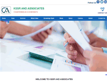 Tablet Screenshot of kssr.co.in